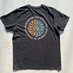 Men's Katin T-Shirt Black Spell-Out Logo M Huckberry Surf Beach Casual City